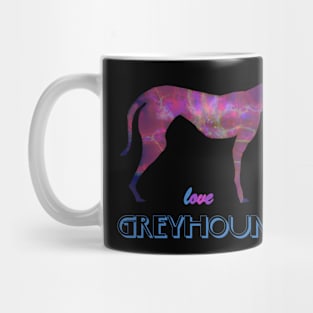 greyhound love Mug